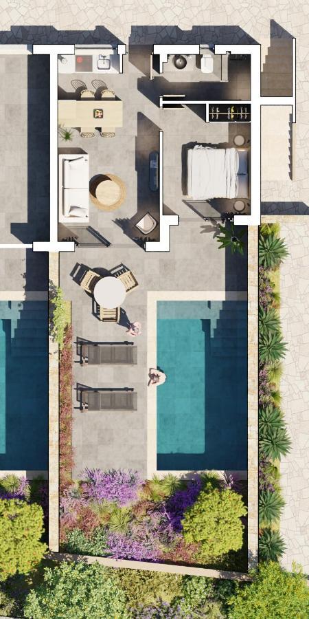 Pnoes Luxury Suites Paliouri Esterno foto