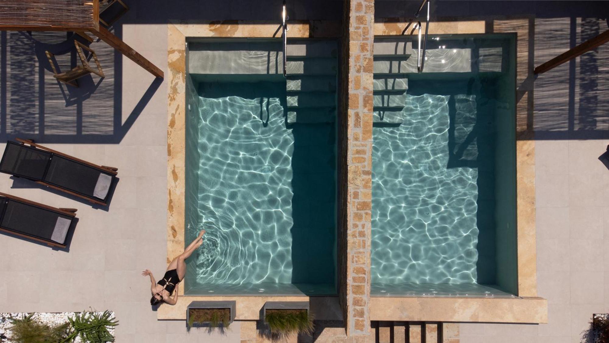 Pnoes Luxury Suites Paliouri Esterno foto